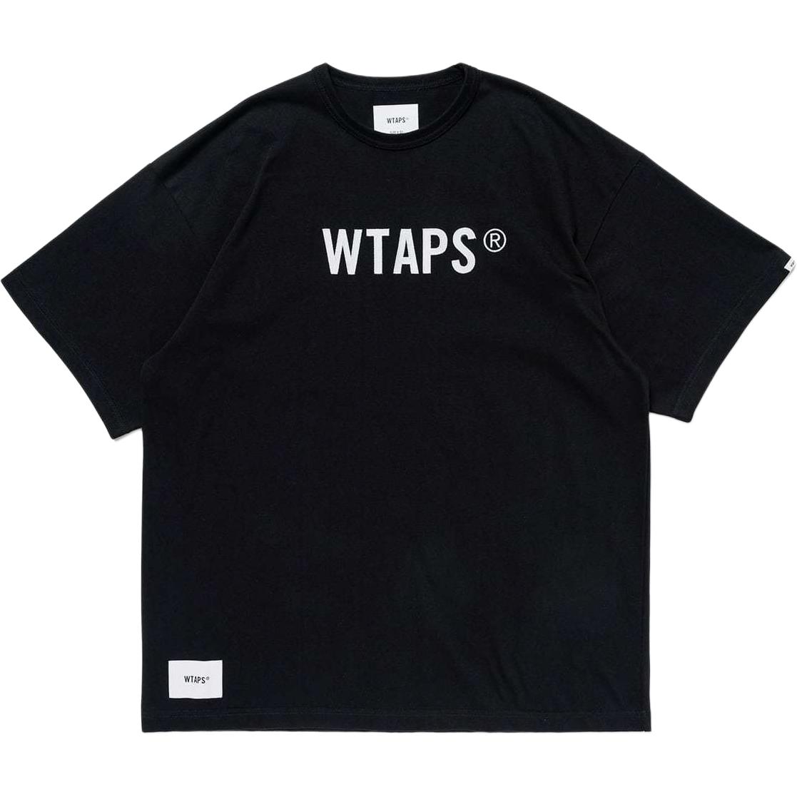 Details for WTAPS Logo Print Casual Crewneck Short Sleeve T-Shirt Unisex. 241ATDT-CSM22