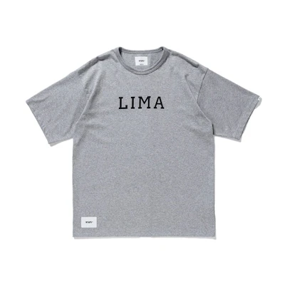 WTAPS Logo Print Crew Neck Short Sleeve T-Shirt 211ATDT-CSM14