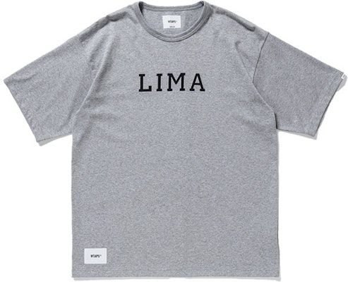 WTAPS Logo Print Crew Neck Short Sleeve T-Shirt 211ATDT-CSM14 Lookbook WTAPS Logo Print Crew Neck Short Sleeve T-Shirt 211ATDT-CSM14