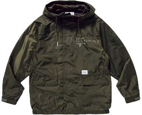 WTAPS Logo Print Hooded Casual Jacket 211WVDT-JKM03 Buy WTAPS Logo Print Hooded Casual Jacket 211WVDT-JKM03