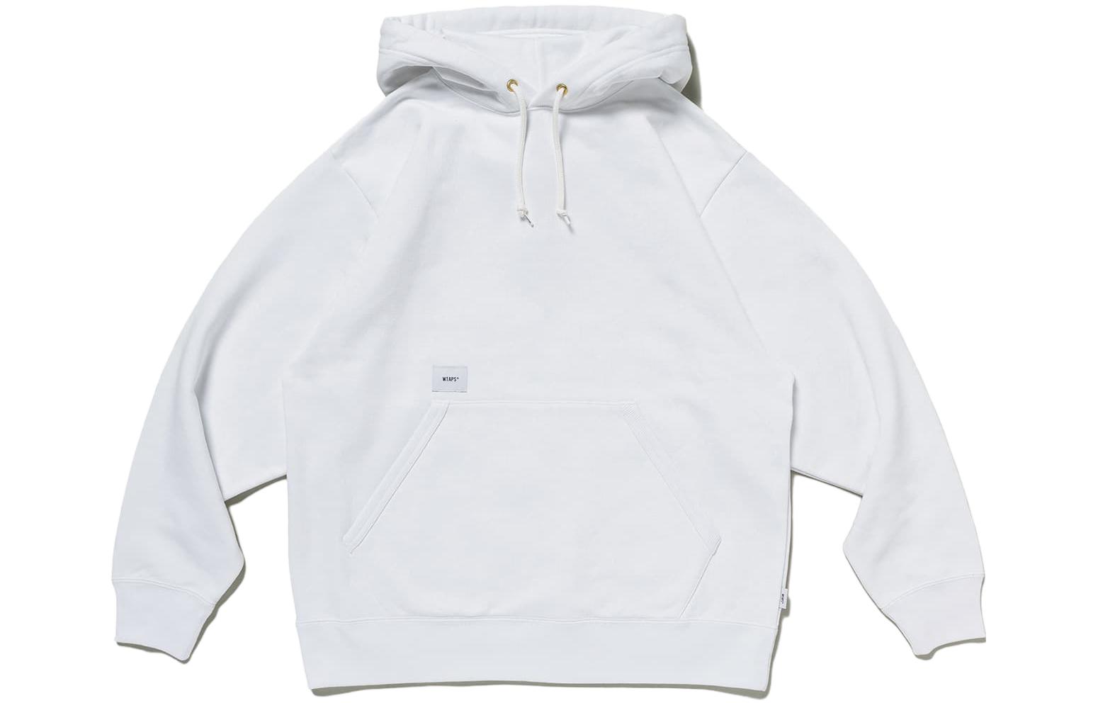WTAPS Logo Pullover Hoodie Casual Sweatshirt 232ATDT-CSM27