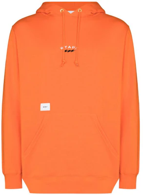 WTAPS Logo Pullover Hoodie Orange 212ATDTCSM20ORANGE Buy WTAPS Logo Pullover Hoodie Orange 212ATDTCSM20ORANGE