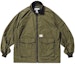 Order WTAPS Military Green Loose-Fit Stand Collar Jacket with Large Pockets. 202TQDT-JKM01