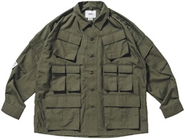 WTAPS Modular Long Sleeve Multi-Pocket Cotton Ripstop Shirt Men 202BRDT-SHM02 WTAPS Modular Long Sleeve Multi-Pocket Cotton Ripstop Shirt Men 202BRDT-SHM02