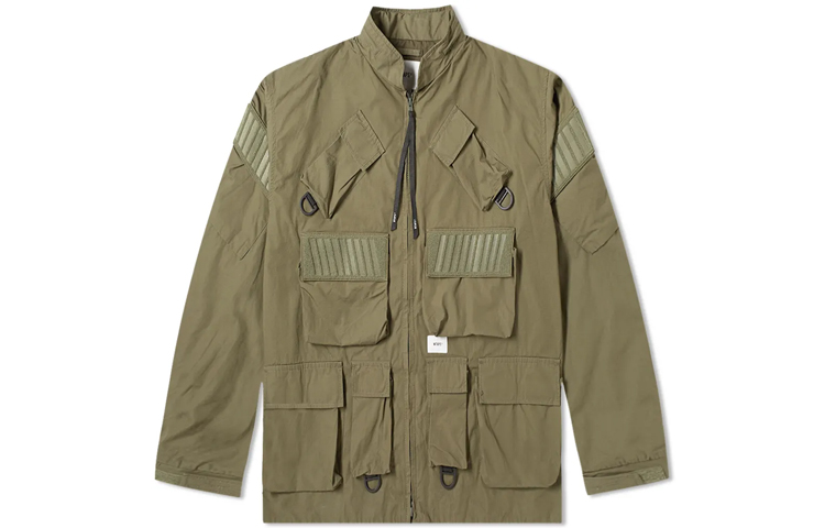 WTAPS Modular LS 01 Multi-Pocket Utilitarian Workwear Jacket 192BRDT-JKM07