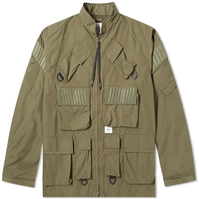 WTAPS Modular LS 01 Multi-Pocket Utilitarian Workwear Jacket 192BRDT-JKM07 Buy WTAPS Modular LS 01 Multi-Pocket Utilitarian Workwear Jacket 192BRDT-JKM07