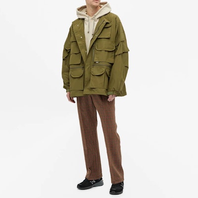 WTAPS Modular Multi-Pocket Stand Collar Jacket for Men 202BRDT-JKM01 Purchase WTAPS Modular Multi-Pocket Stand Collar Jacket for Men 202BRDT-JKM01