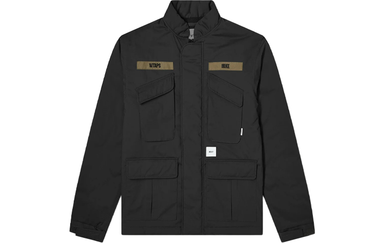 WTAPS Multi-Pocket Military Jacket Black 192WVDT-JKM04-BK