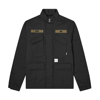WTAPS Multi-Pocket Military Jacket Black 192WVDT-JKM04-BK