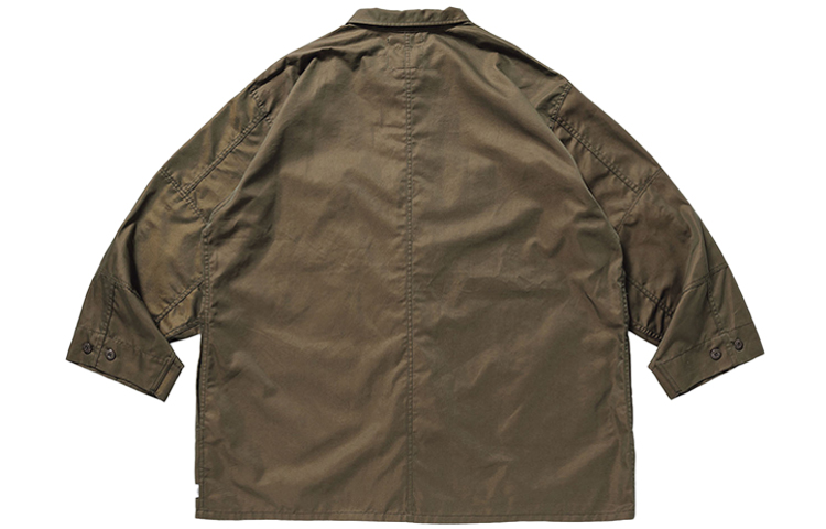 Lookbook WTAPS Olive Logo Patch Utility Jacket Unisex 201WVDT-JKM04
