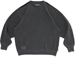 WTAPS Plain Crewneck Loose Fit Sweatshirt Men’s Black/Grey. 231ATDT-CSM16 WTAPS Plain Crewneck Loose Fit Sweatshirt Men’s Black/Grey. 231ATDT-CSM16