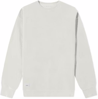 WTAPS Plain Crewneck Pullover Sweatshirt Off-White 212ATDT-CSM04-OWH WTAPS Plain Crewneck Pullover Sweatshirt Off-White 212ATDT-CSM04-OWH