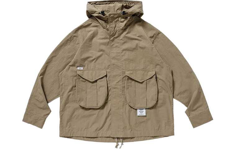 WTAPS Plain Pocket Hoodie Jacket Outerwear. 212GWDT-SHM02