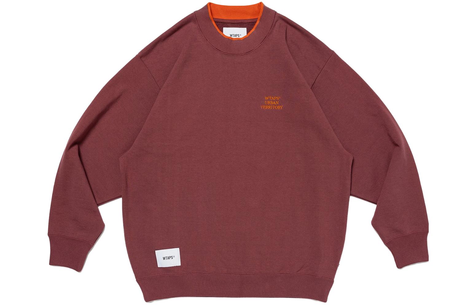 WTAPS Plain Pullover Crewneck Sweatshirt Fashion 232ATDT-CSM28
