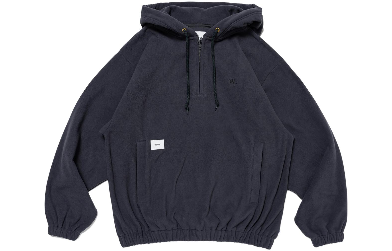 WTAPS Plain Pullover Hoodie with Pocket 232ATDT-CSM31