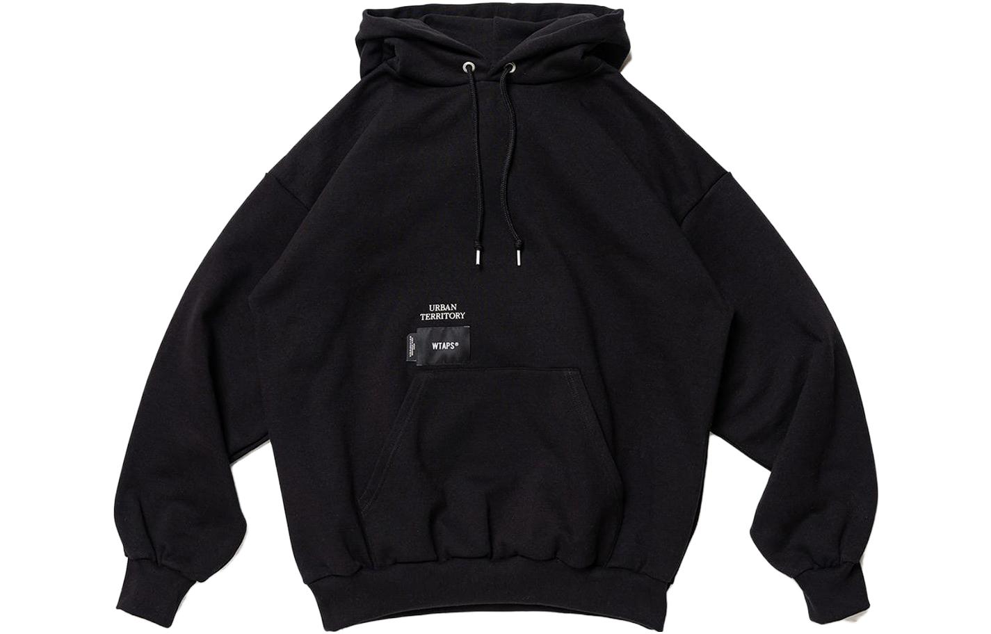 WTAPS Plain Pullover Sweatshirt Black 222ATDT-HPM03S-BLACK