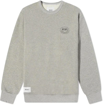 WTAPS 印花Logo長袖灰色圓領衛衣 212ATDT-CSM28-GRY Buy WTAPS 印花Logo長袖灰色圓領衛衣 212ATDT-CSM28-GRY