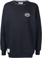 WTAPS Printed Logo Pullover Sweatshirt Black 212ATDT-CSM28 WTAPS Printed Logo Pullover Sweatshirt Black 212ATDT-CSM28