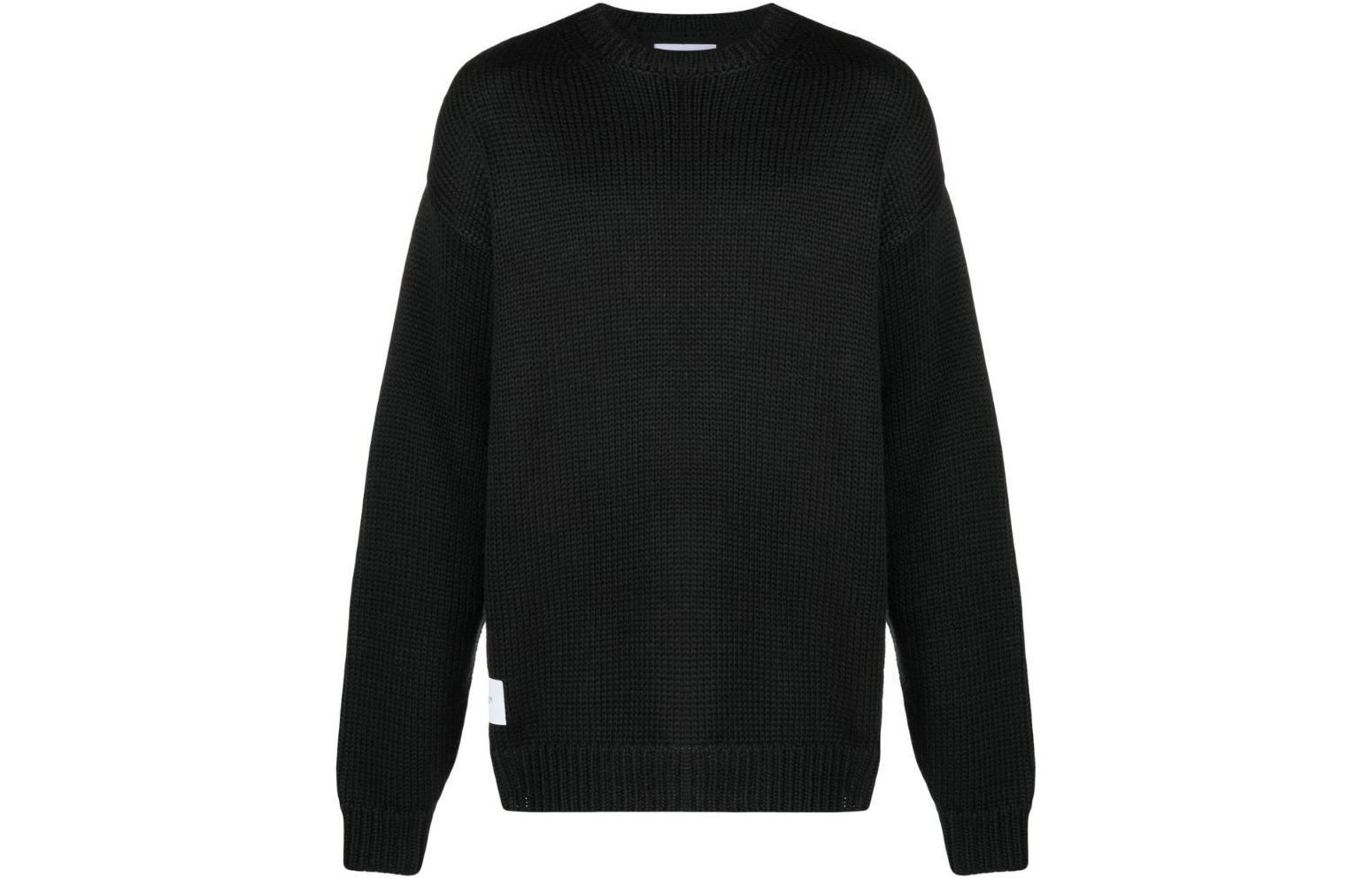 Order WTAPS Skeleton Jacquard Knit Sweater  Black. 222MADT-KNM02