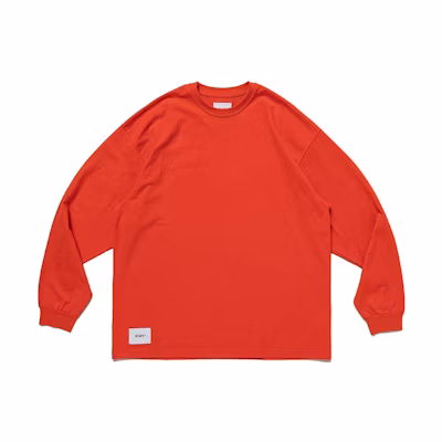 WTAPS Solid Color Crewneck Casual Loose-Fit Sweatshirt 231ATDT-CSM22