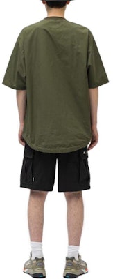 WTAPS Solid Color Drawstring Hem Crewneck Tee Short Sleeve T-Shirt 231TQDT-SHM06 Purchase WTAPS Solid Color Drawstring Hem Crewneck Tee Short Sleeve T-Shirt 231TQDT-SHM06