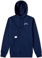 WTAPS Solid Color Embroidered Hoodie Blue Men’s Long Sleeve Pullover 212ATDT-CSM15-NVY WTAPS Solid Color Embroidered Hoodie Blue Men’s Long Sleeve Pullover 212ATDT-CSM15-NVY