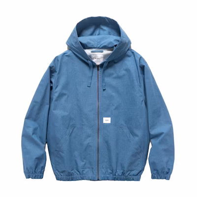WTAPS Solid Color Hoodie Jacket Unisex Blue 231brdt-jkm03