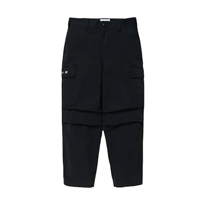 WTAPS Solid Color Wide-Leg Zipper Casual Pants Men 231WVDT-PTM09