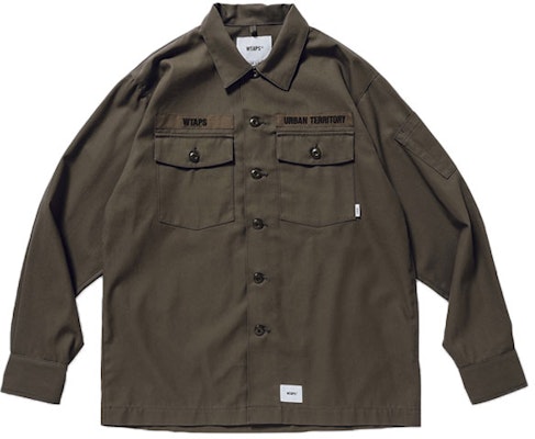 WTAPS SS21 BUDS Cotton Twill Workwear Jacket 211BRDT-SHM02 Order WTAPS SS21 BUDS Cotton Twill Workwear Jacket 211BRDT-SHM02