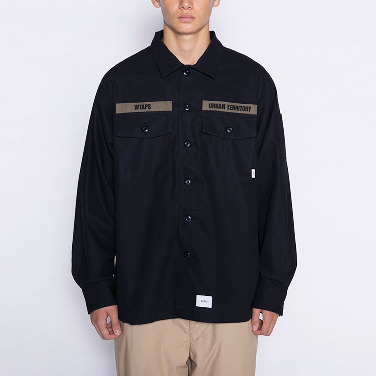 Details for WTAPS SS21 BUDS Cotton Twill Workwear Jacket 211BRDT-SHM02