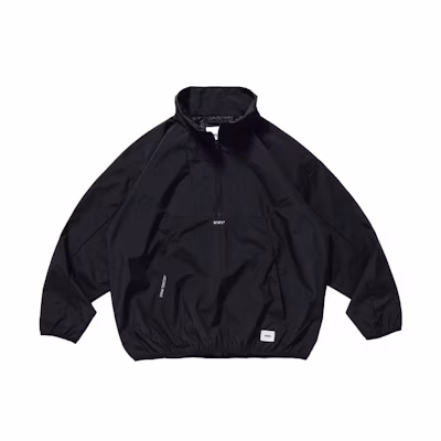 WTAPS SS21 Half-Zip Windbreaker Utility Jacket 211BRDT-JKM04