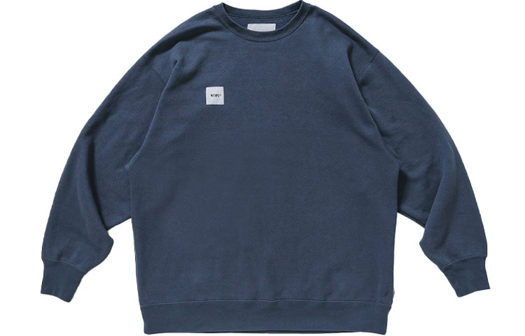 WTAPS SS21 HOME BASE Crew Neck Sweatshirt Casual Basics 211ATDT-CSM08