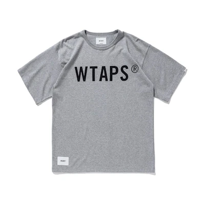 WTAPS SS21 Knit Crewneck Logo Print Short Sleeve T-Shirt Unisex. 211ATDT-CSM15
