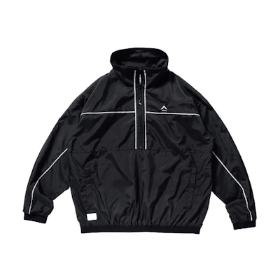 WTAPS SS21 Logo Embroidered Plain Long-Sleeve Stand Collar Jacket - Men 192WVDT-JKM01