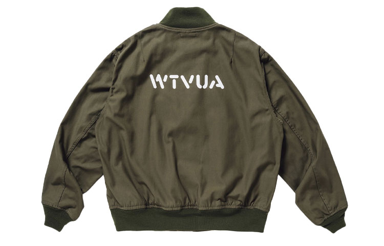 WTAPS SS21 NYCO Satin Cordura® Solid Color Jacket Outerwear 211TQDT-JKM01