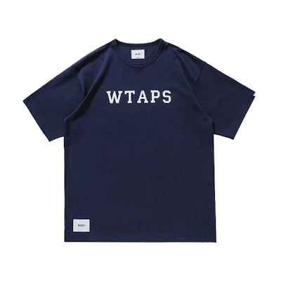 WTAPS SS21 Oversized Logo Print Crewneck T-Shirt Unisex Casual Tee 211ATDT-CSM20