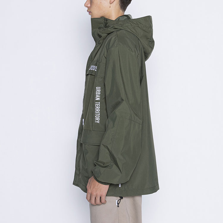 Sizing WTAPS SS21 Sherpa Nylon Taffeta Casual Jacket 211BRDT-JKM02