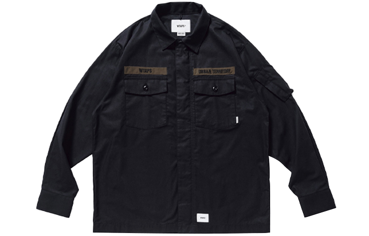 WTAPS SS21 Stylish Two-Pocket Workwear Jacket 211BRDT-SHM03