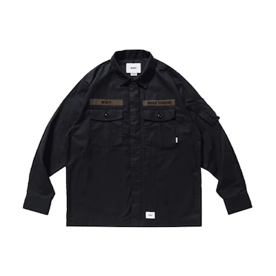 WTAPS SS21 Stylish Two-Pocket Workwear Jacket 211BRDT-SHM03