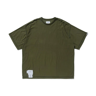 WTAPS SS22 Graphic Print Back T-Shirt Short Sleeve 221ATDT-CSM15