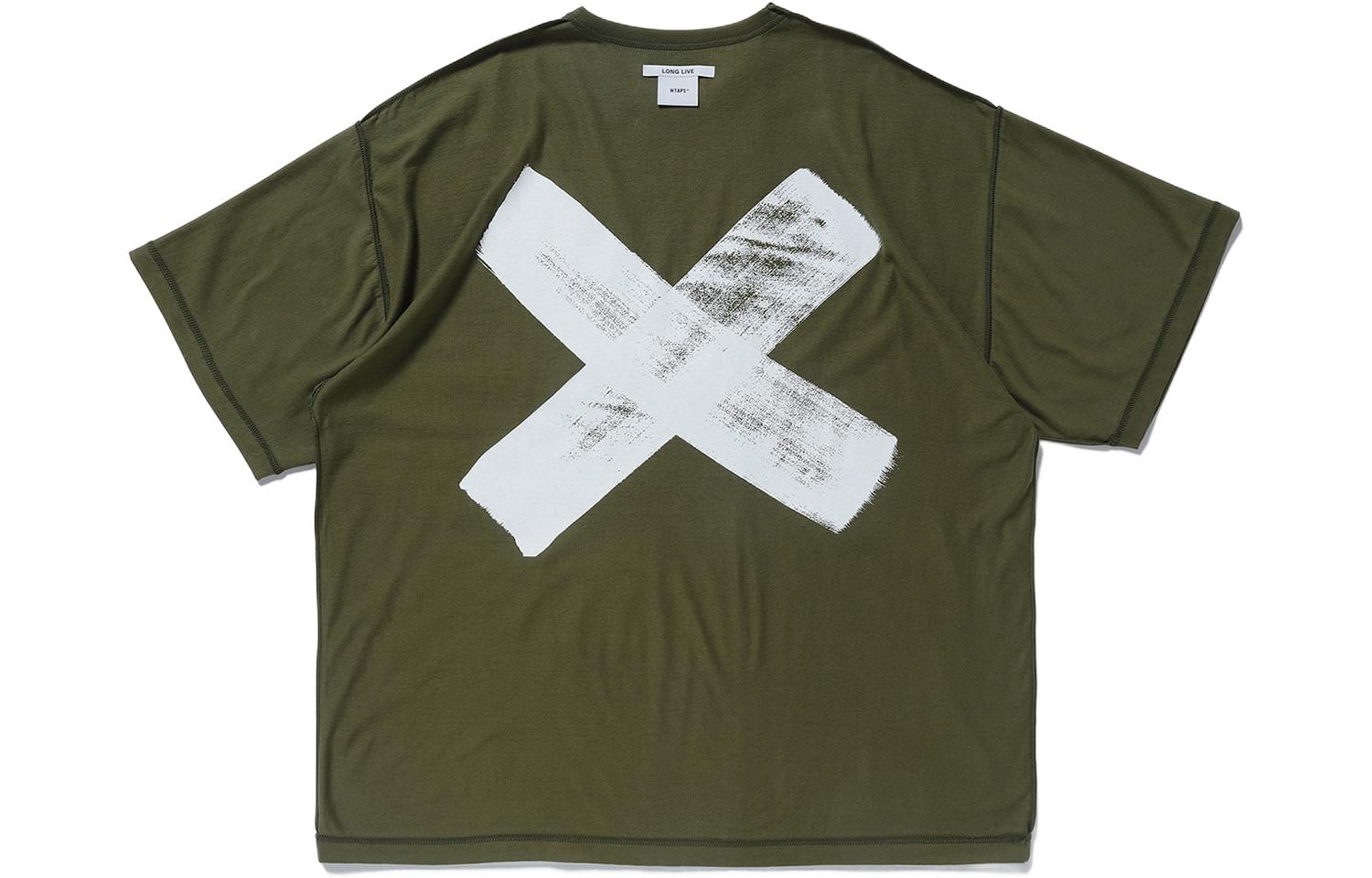 Lookbook WTAPS SS22  Graphic Print Back T-Shirt Short Sleeve 221ATDT-CSM15