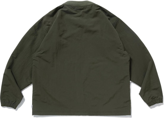 WTAPS SS22 Nylon Pullover Jacket with Letter Print 221BRDT-JKM04 Lookbook WTAPS SS22 Nylon Pullover Jacket with Letter Print 221BRDT-JKM04