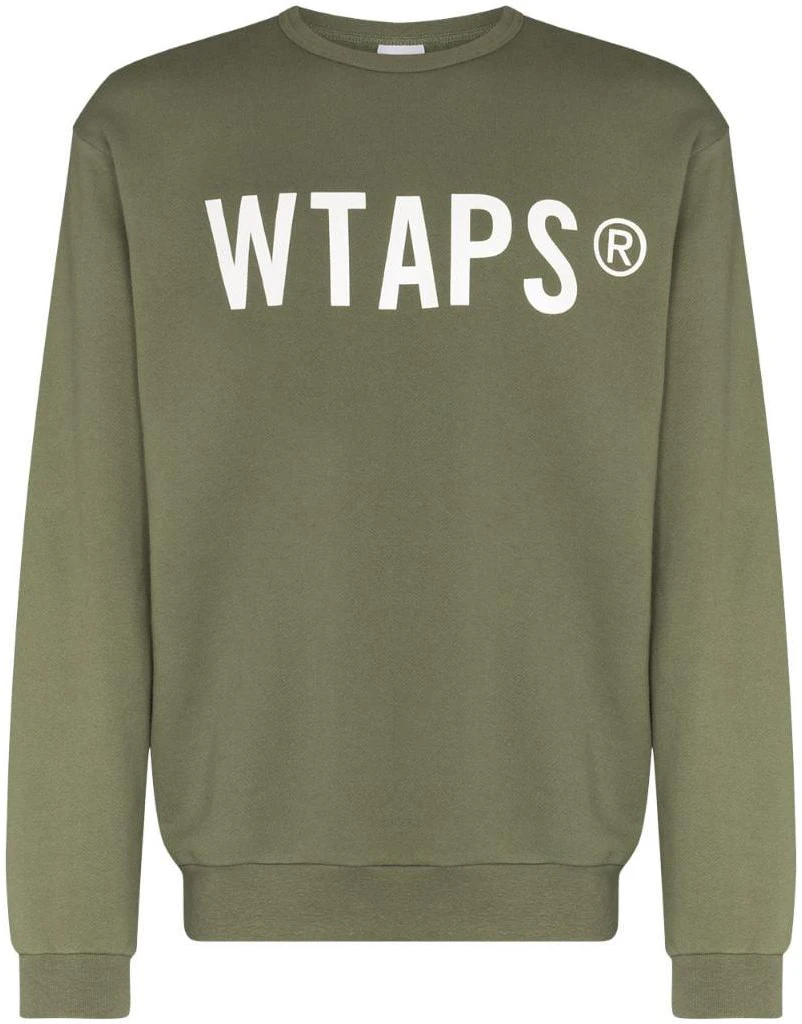 wtaps-ss-22-logo-print-crewneck-sweatshirt-green-casual-wear-212-atdtcp-01-solive
