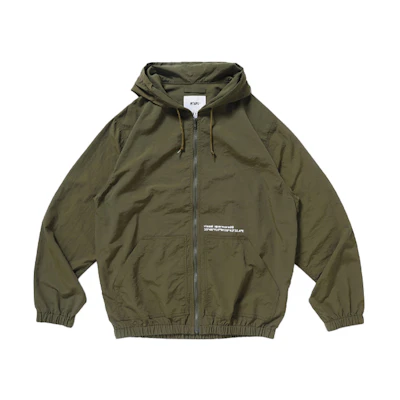 WTAPS SS22 Solid Color Nylon Hooded Jacket Unisex 221BRDT-JKM01