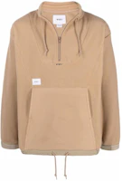 WTAPS SS22 Tag Zip Long Sleeve Sweatshirt Khaki 212ATDTCSM31COYOTE WTAPS SS22 Tag Zip Long Sleeve Sweatshirt Khaki 212ATDTCSM31COYOTE