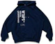 Order WTAPS SS23 蓝色纯色标志印花连帽长袖卫衣 222ATDT-HPM02S-NAVY
