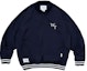 Buy WTAPS SS23 Solid Color Pullover Baseball Jacket for Men. 231BRDT-JKM02-NV