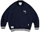 Order WTAPS SS23 Solid Color Pullover Baseball Jacket for Men. 231BRDT-JKM02-NV