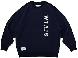 WTAPS SS23 Solid Logo Knit Sweater Navy Blue Edition. 231ATDT-CSM02-NV WTAPS SS23 Solid Logo Knit Sweater Navy Blue Edition. 231ATDT-CSM02-NV