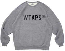 WTAPS Sweatshirt with Letter Logo Print 202ATDT-CP01S WTAPS Sweatshirt with Letter Logo Print 202ATDT-CP01S